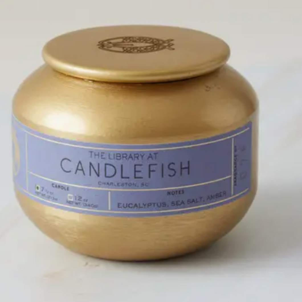 Candlefish Candle with a FREE set of match