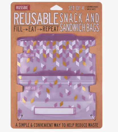 Reusable Snack Bag Set